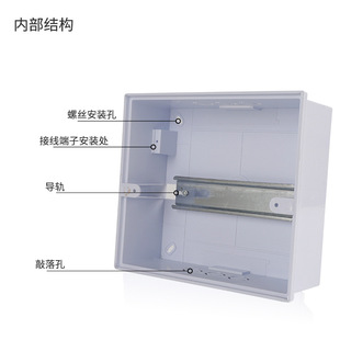 家用电箱电表箱空气总开关盖暗装空开盒强电箱配电箱盖子盖板面板