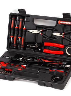 卡夫威尔C9002A42件套电讯工具组套家用电工装修维修收纳多功能