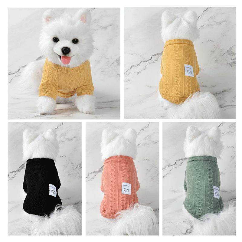 新款宠物毛衣厂家直供秋冬款猫狗衣服猫咪狗狗毛线针织衫外贸跨境