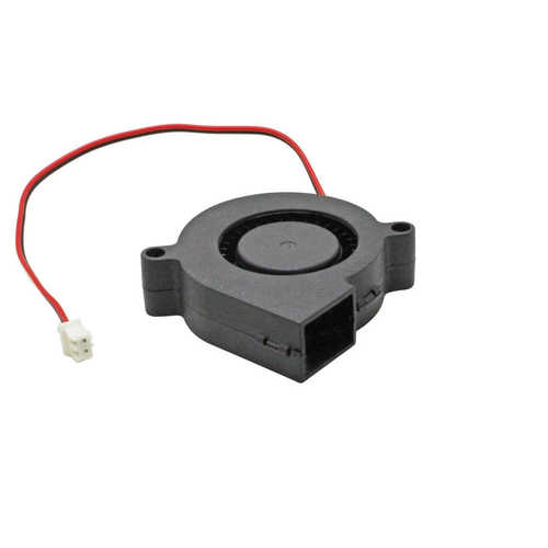 5015鼓风机散热风扇DC 12V离心涡轮无刷风扇散热冷却器散热器散热