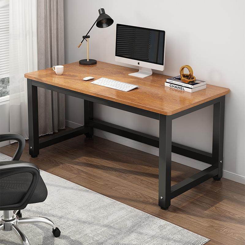 电脑桌台式家用卧室学习桌现代简约小户型书桌简易办公桌长条桌q&