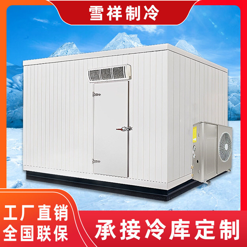 冷库全套设备小型家用水果蔬菜冰糕啤酒种子冷藏冷冻低温商用冻库