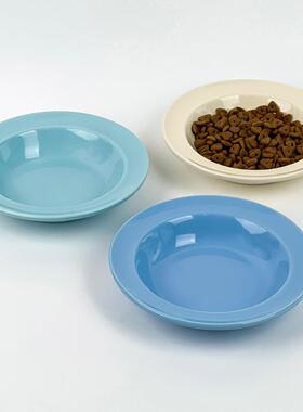 Elevated Cat Bowl with Neck Protection, High-Footed Water Bo