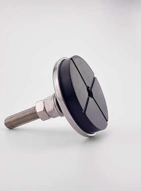 KC-300重载型减震不锈钢水平调节脚座重型防震支撑脚万向调整地脚