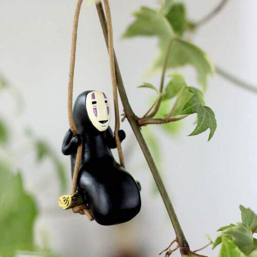 Studio Ghibli Spirited Away No Face Man Figures Toys DIY Dec