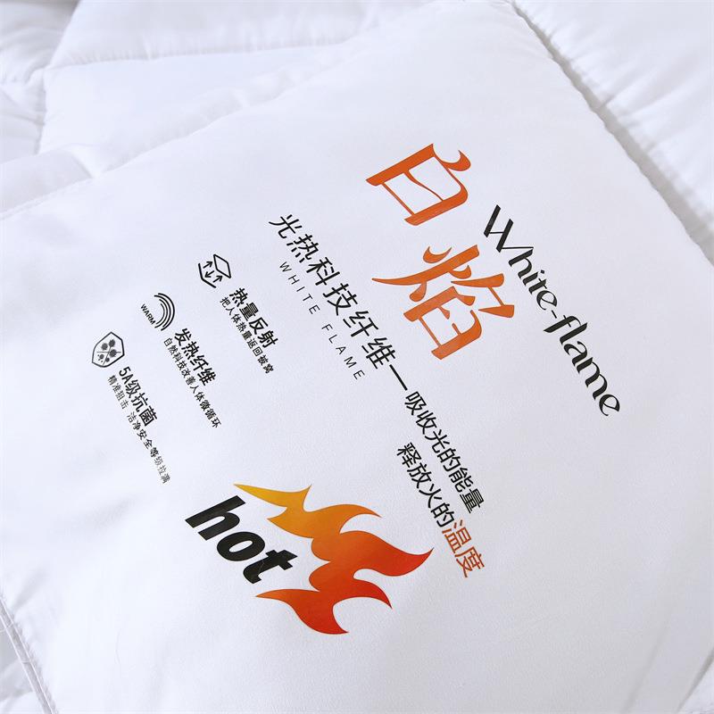视屏号新款春秋被子冬被蓄能发热被芯直播被子被芯支持密址下单