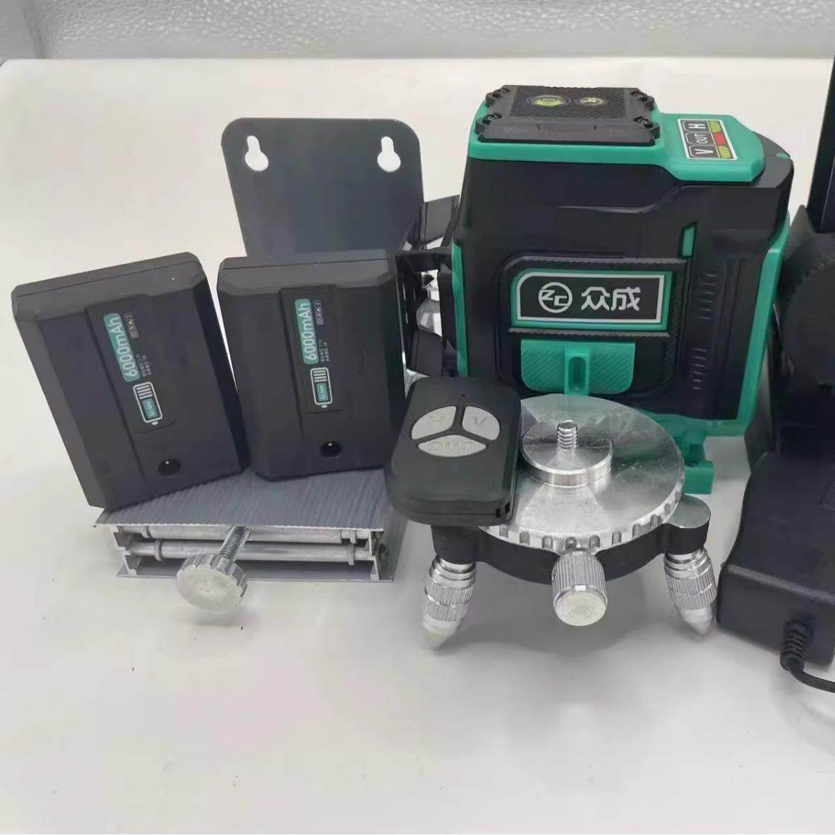 众成红光2/5/12线户外超亮款红光红外线贴地仪贴墙仪投线仪红