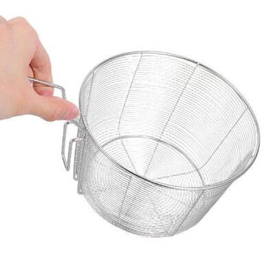 Stainless Steel Colander Mesh Noodle Strainer Pasta