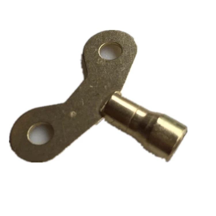 带锁水龙头钥匙开关内四角6mm自来水防盗户外正方形4分开关手柄