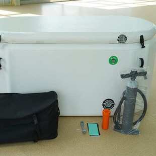 冰浴冰浴冰浴泡澡桶洗浴家用桶浴缸pvc运动员大型桶充气充气降温