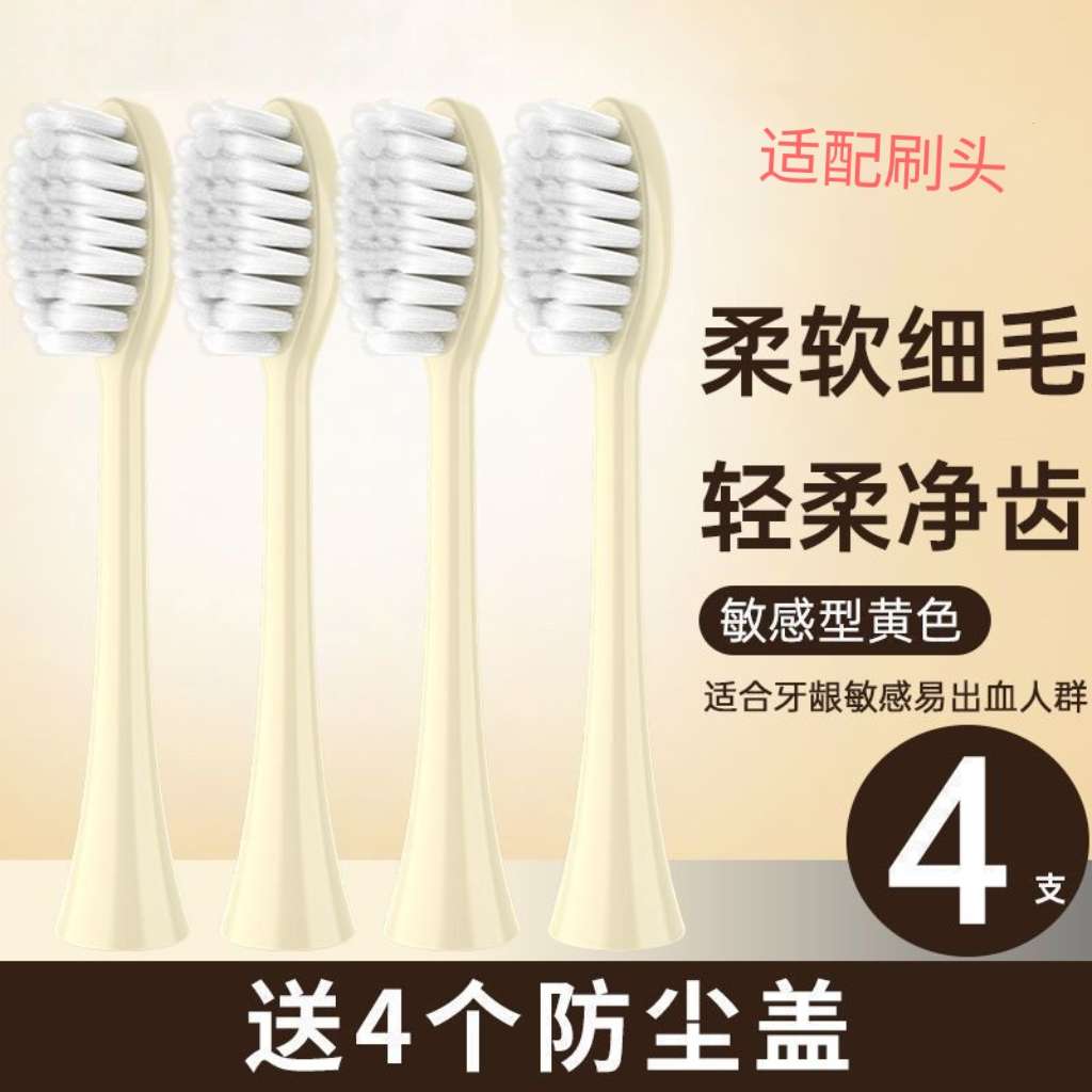 适配beautigo电动牙刷SN302牙刷头Y01充电线R935替换刷头RST66