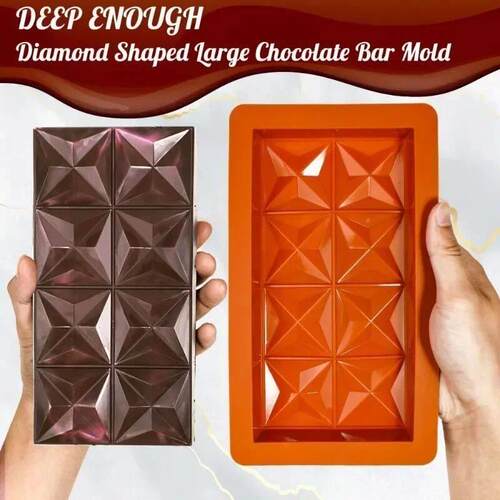 Dubai Chocolate Mold Bar Pistachio Chocolate Bar Silicone Th