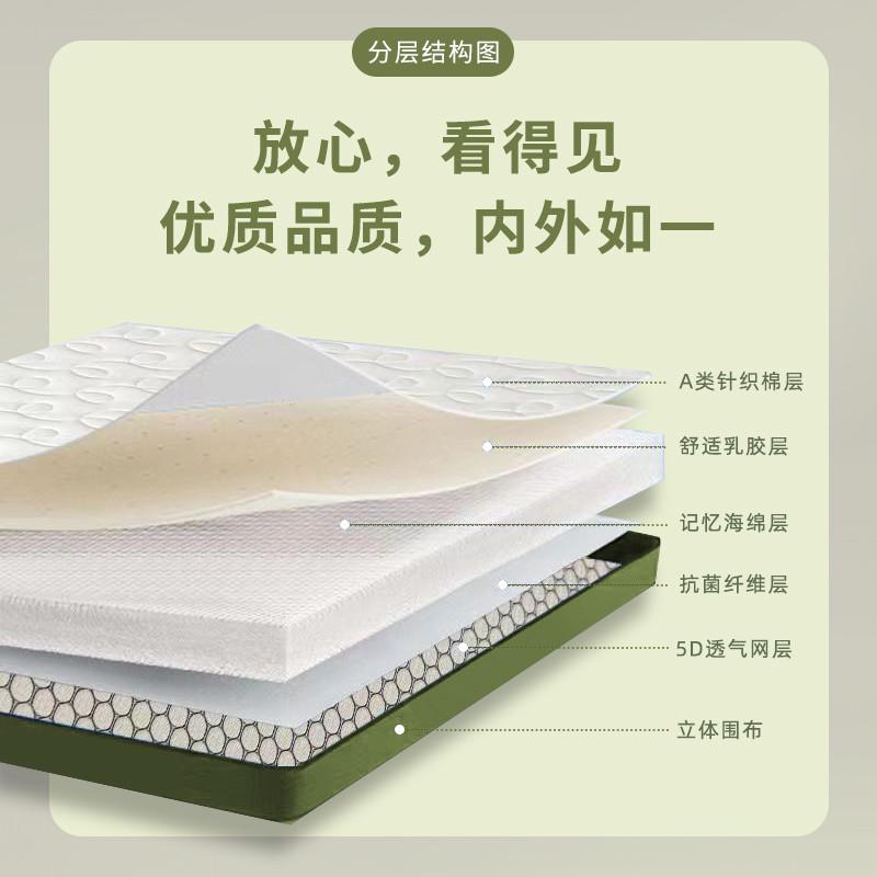 南通厂家乳胶记忆棉床垫软垫家用宿舍学生单人加厚榻榻米海绵垫子