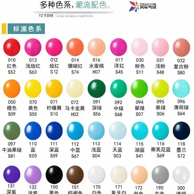 12寸3.2克加厚亚光乳胶气球结婚庆婚房装饰婚礼生日派对布