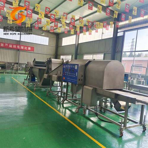 厂家定制新希望鸡米花滚筒上粉机鱼柳条全自动裹粉机薯条食品级