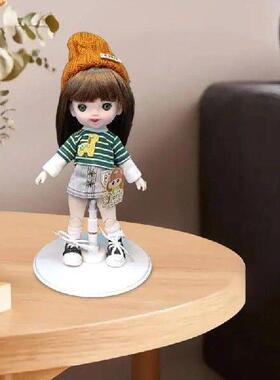 Doll Stand Holder Doll Mini Display Stand Adjustable Doll