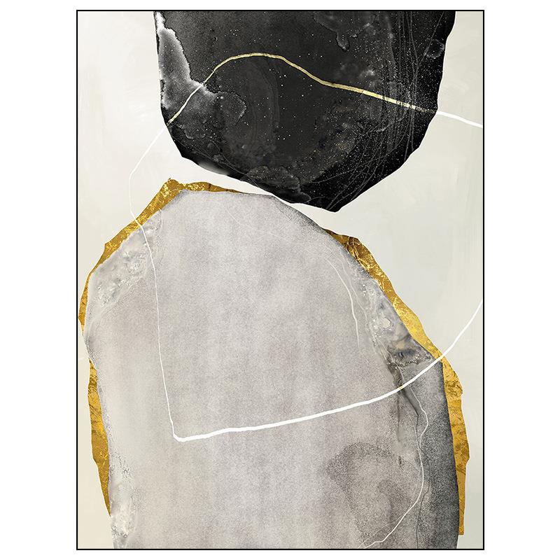 纯手绘油画《昔梦》玄关挂画客厅抽象装饰画餐厅壁画轻奢现代简约