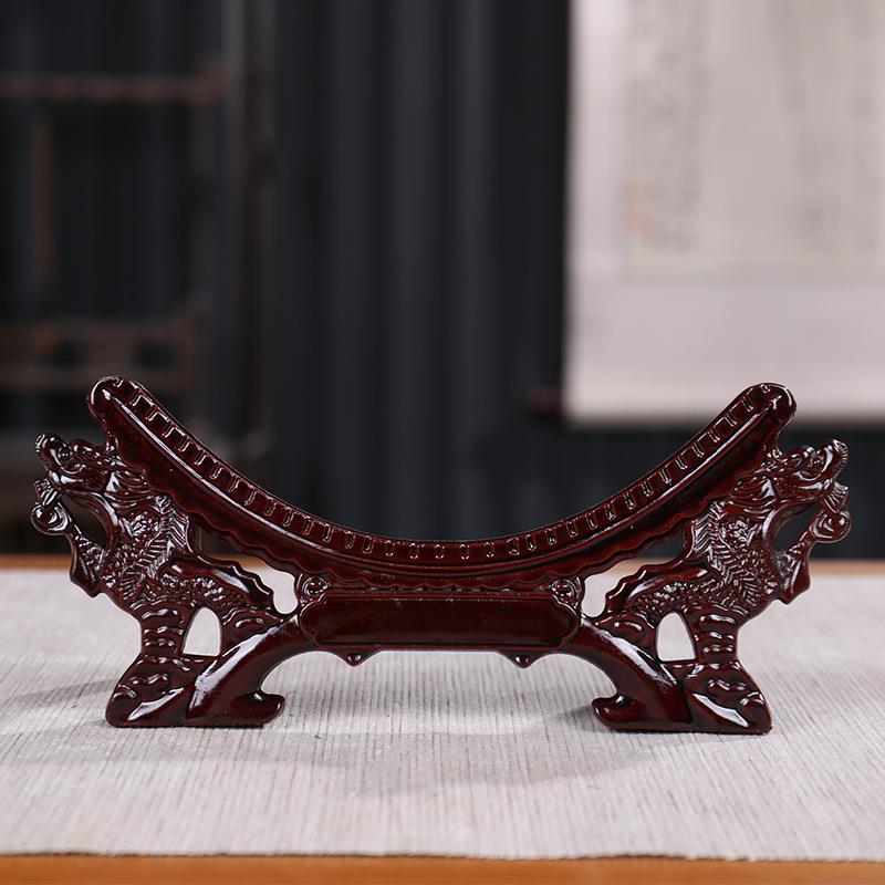 厂家供应塑料龙头支架装饰挂盘子展示架托架底座工艺品摆件
