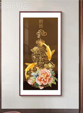 网红中式关装饰画版葫芦走福新廊过道挂玄画寓入意竖好户客厅壁画