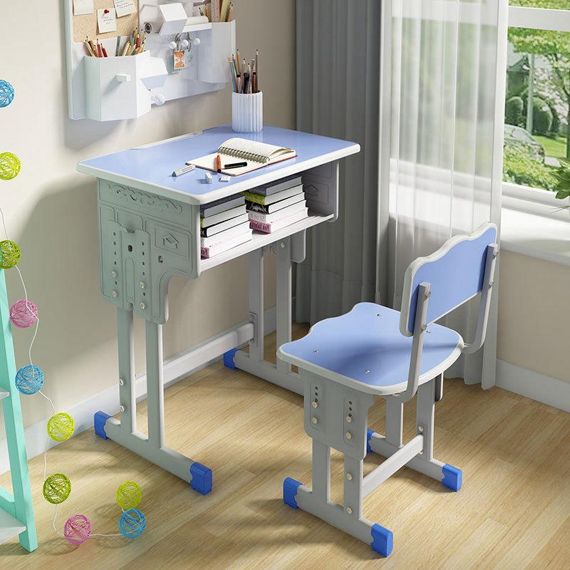 【折扣价】中小学生课桌椅辅导班学生书桌儿童学习桌学校课桌椅教
