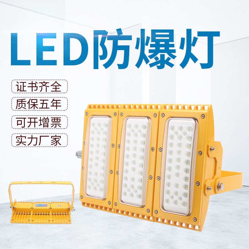 LED防爆灯 100W150W200W300W400WLED模组防爆灯投光灯 防爆路灯