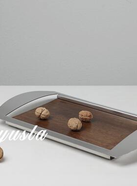 意简约软装饰香薰摆柜放收纳托盘品客厅茶几样板间酒店BMQ玄关摆