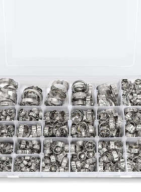 喉1mm耳 不锈钢33批发-无极盒装箍5..软管600pcs卡箍3单304夹