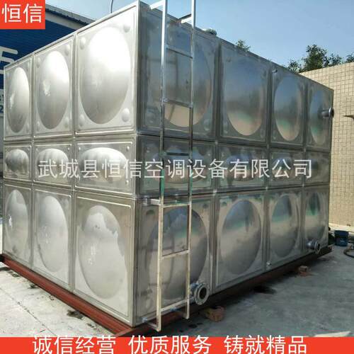 现货热镀锌钢板水箱 1220x1220跨境方形镀锌钢板蓄水箱厂家