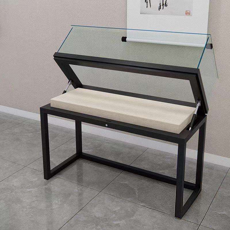 博物馆液压玻璃文物展示柜高级珠宝柜字画玉器柜台展览展厅展示柜