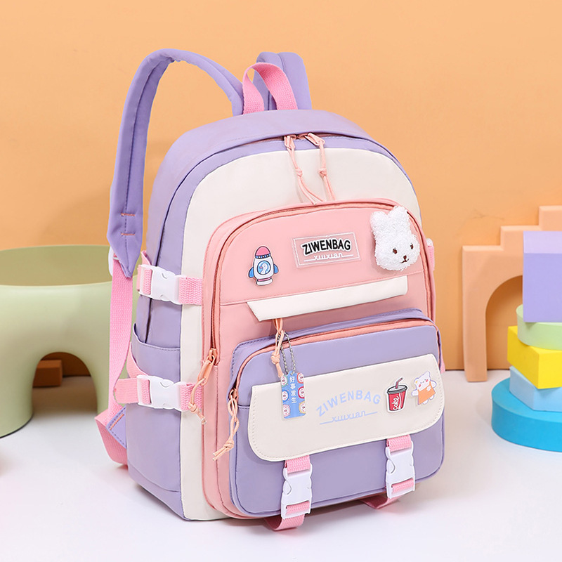 女孩拉杆书包中学生大容量小学生三到六年级护脊减负超轻202新款