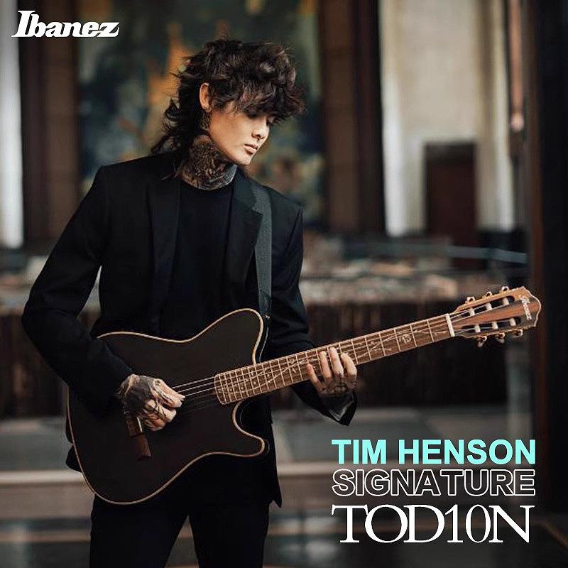 [可]Ibanez依班娜古典木吉他TOD10NTimFRH10N尼龙弦电吉他