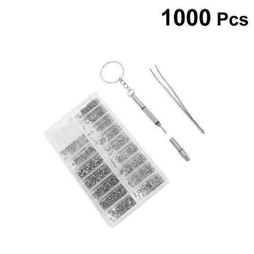 1 set Mini Screw Kit Composite Stainless Steel Eyeglass