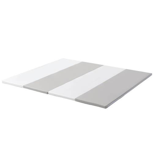 爬爬垫ixpe厚4厘米折叠无缝婴幼儿专用宝宝PU爬行垫加厚游戏地垫