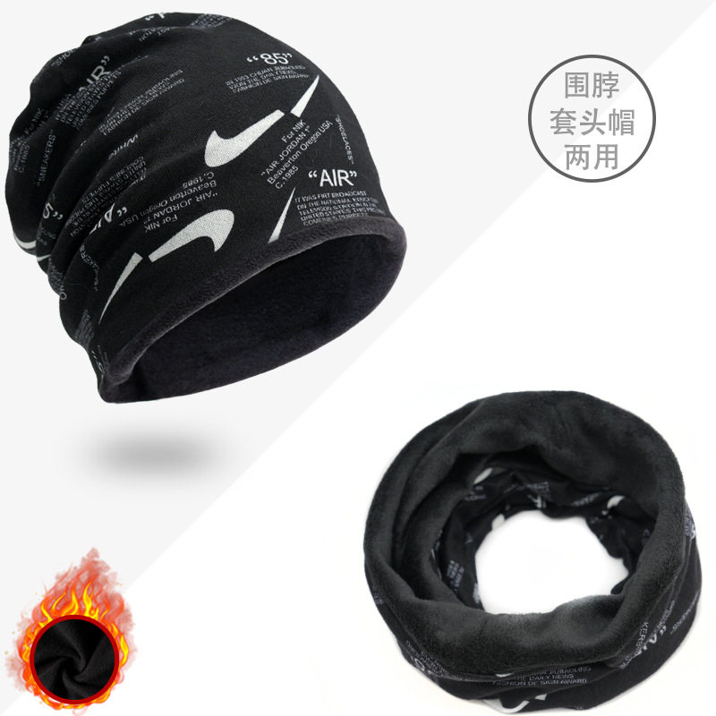 无压感老年人睡帽男士头套女款秋冬防风保暖光头帽子晚上睡戴的