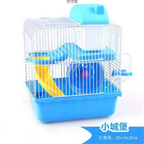 小仓鼠用品套装大别墅金丝仓鼠笼子新手套餐小田园仓鼠笼城堡
