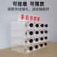 加厚加码 长密锁手机ABCD存柜透明亚克力收纳盒工手放机保员管箱寄