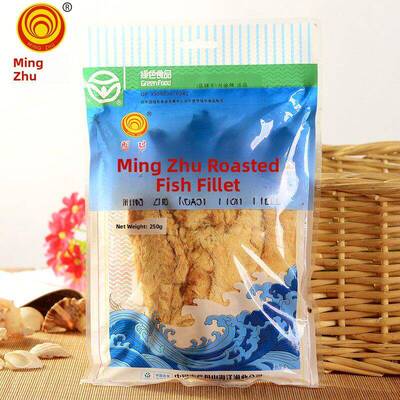 明珠熟鱼片250g即食安康鱼150g舟山海鲜特产小鱼干零食烤鱼片包邮