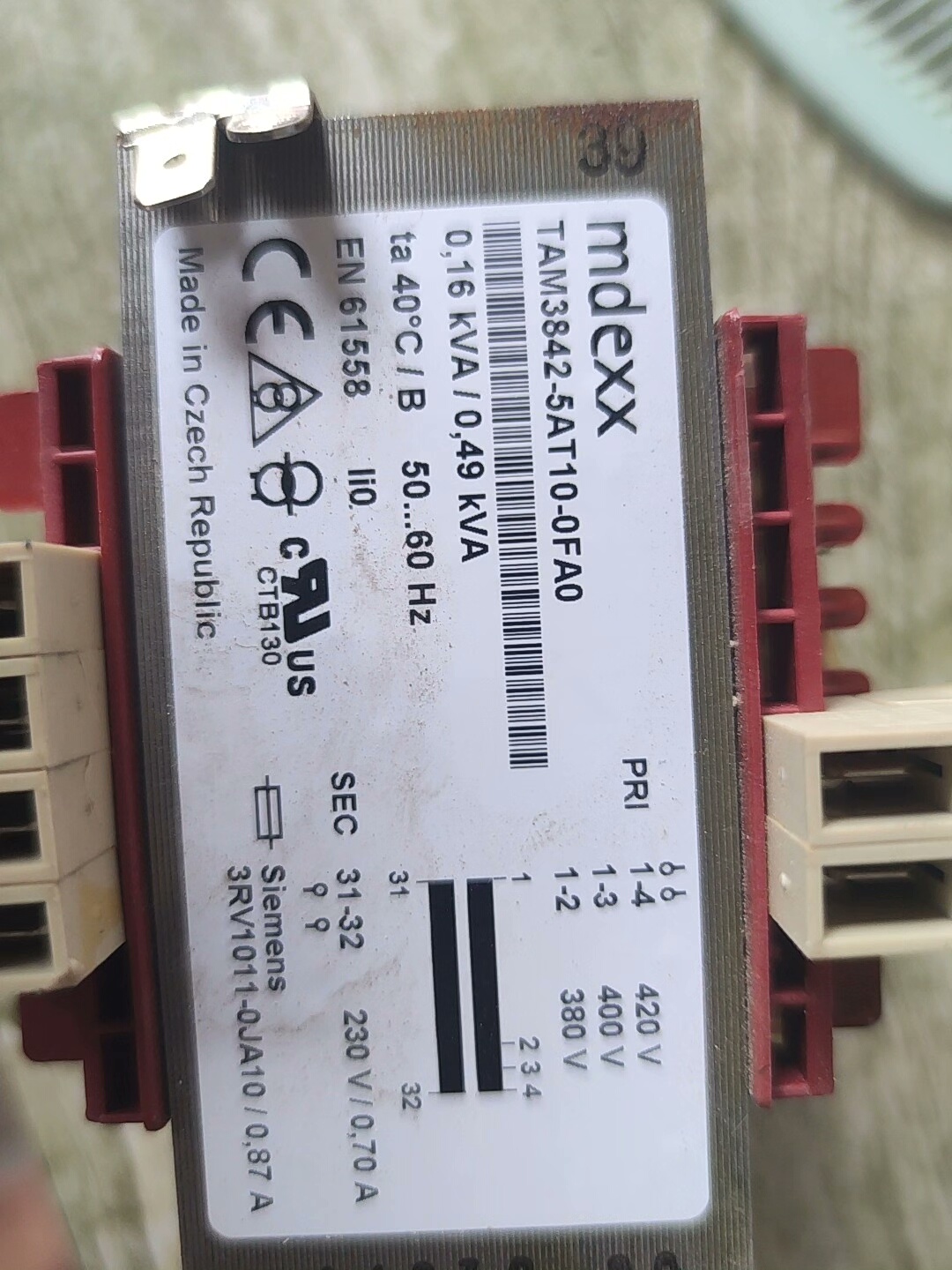 美国克斯变压器，TAM3842～5AT10～0FA0，全新未