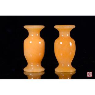 正品天然种阿富汗玉花瓶摆件家居客厅饰品花工架电冰视柜艺品石摆