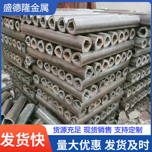 供应冷拔配套猫面管 传动轴用三角空心猫面钢管冷拔套管光滑美观