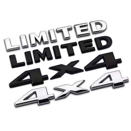 适用于牧马人指南者越野4X4车贴 金属LIMITED 四驱车标车身装饰贴