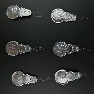 100pcs DIY Stitch Inse Loop Threader Wire Tone Silver Needle