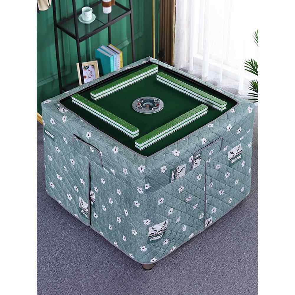 新款全自动麻将机烤火罩取暖罩麻将机桌布罩套加厚烤火被麻将围裙