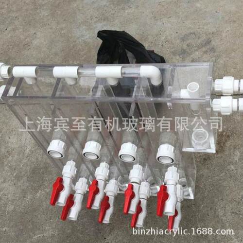 透明有机玻璃SBR反应器装置反应桶池亚克力活性污泥污水处理容器