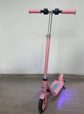 儿童电动滑板车助力平衡车两轮迷你便携脚踏车折叠多功能代步车子