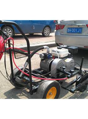塑胶跑道划线机环氧型漆体育场地划线机赛道跑道田径场划线机