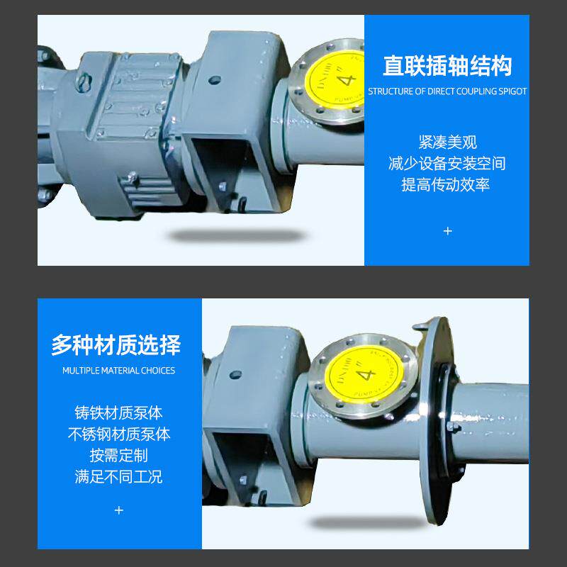 LG螺立式杆泵970腐铸铁不锈钢污泥泵污水泵耐蚀自吸泵自增压泵强