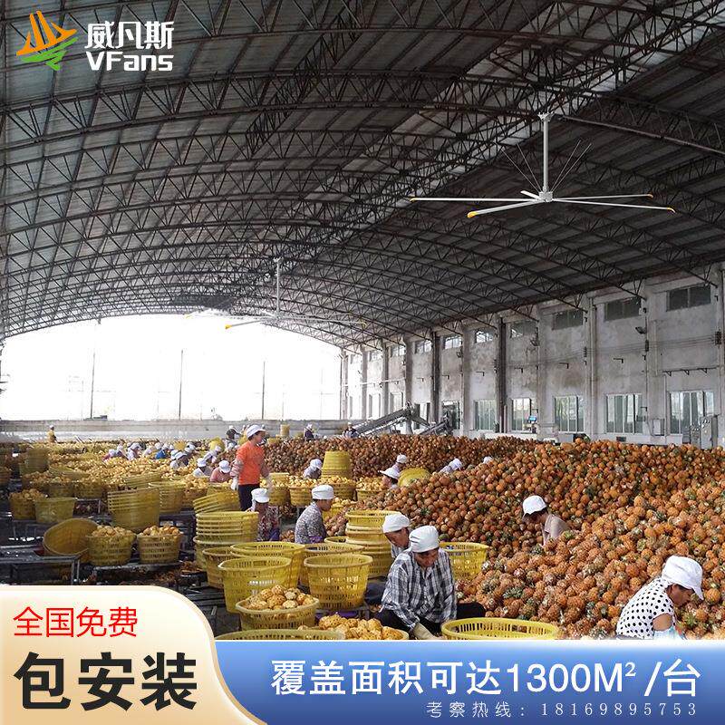 厂家直销永磁风扇大工业风扇特大工业吊扇出口外贸货
