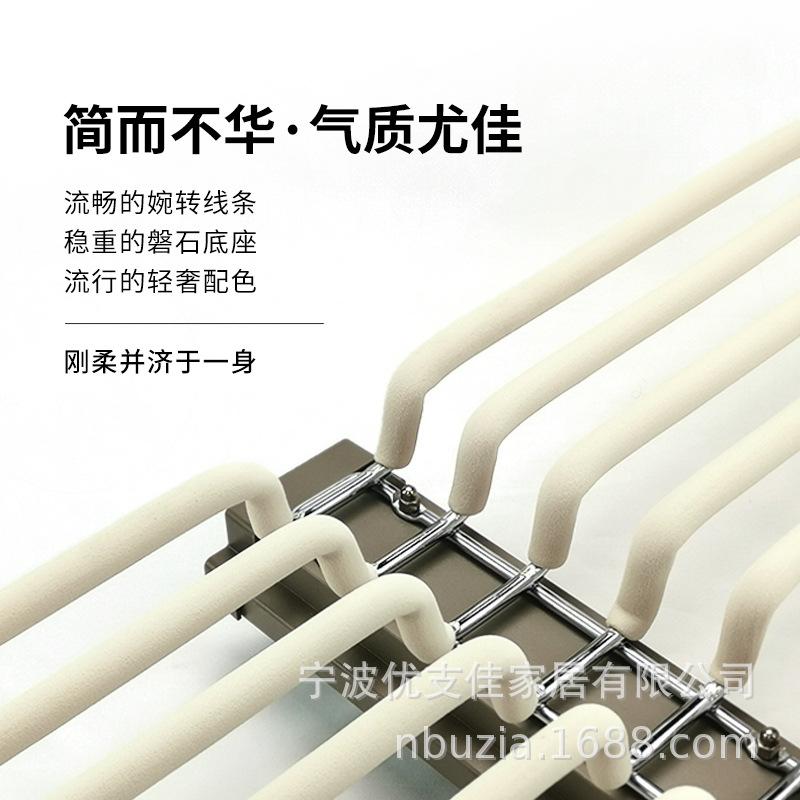 衣帽间衣柜推拉伸缩阻尼缓冲裙架