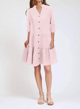 Checkered stand up collar shirt style jumpsuit group for